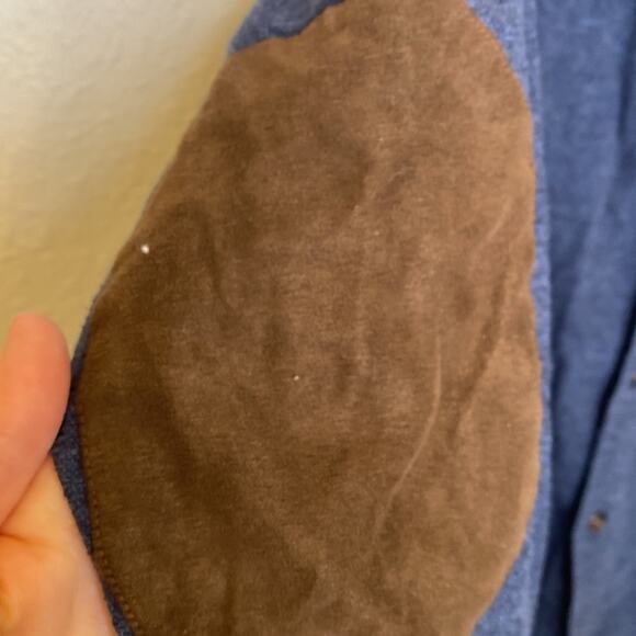 Chaps Blue Chambray Flannel Button Down Long Sleeve Men’s Shirt EUC Sz 2XLT - Picture 3 of 11